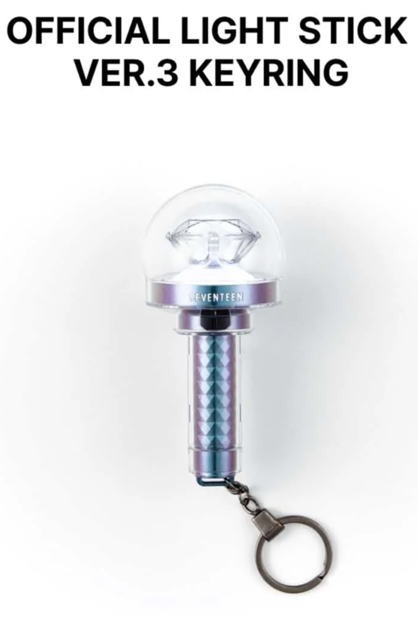 SEVENTEEN Official Light Stick Ver.3 Keyring – allkpop THE SHOP SEVENTEEN Official Light Stick Ver.3 Keyring – allkpop THE SHOP