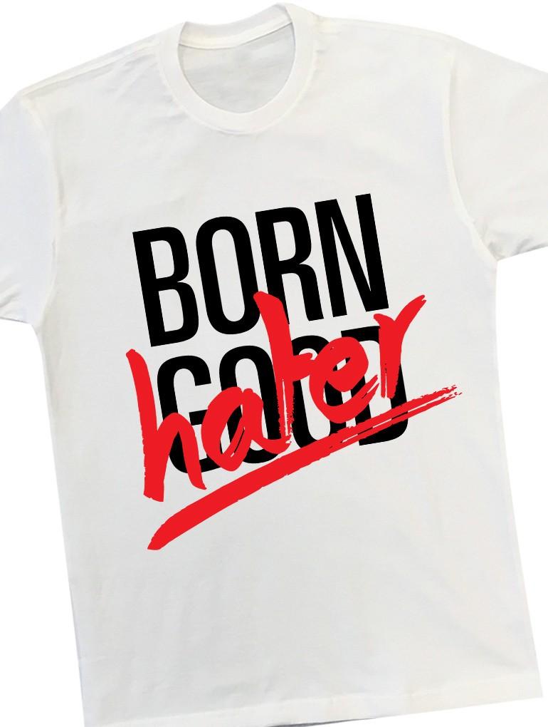 Born Hater Tee Tees AKP Male White Small