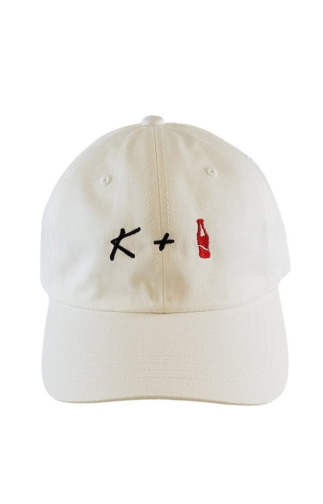 K + POP Dad Hat Dad Hat AKP White 