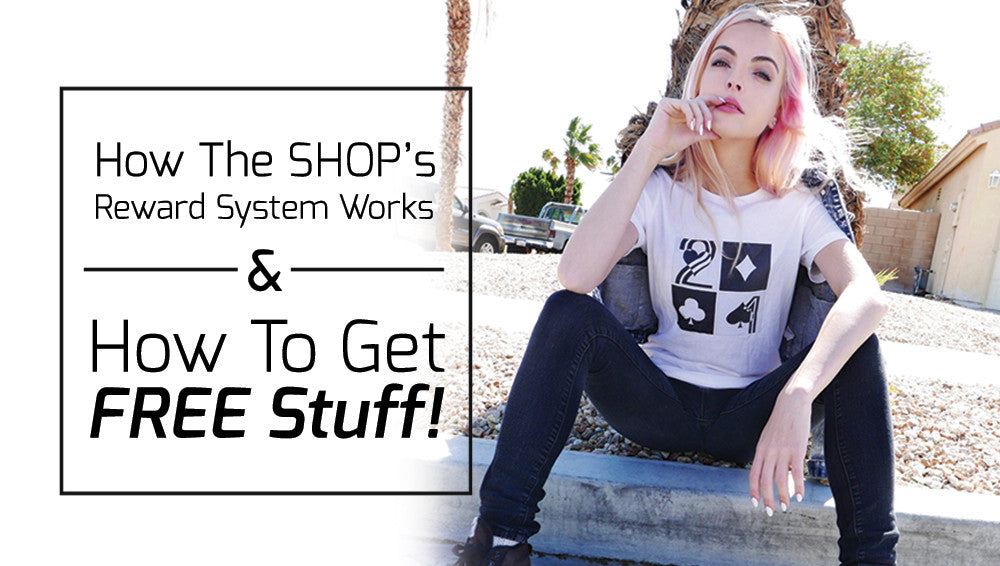 How The SHOP’s Reward System Works + How To Get Free Stuff!