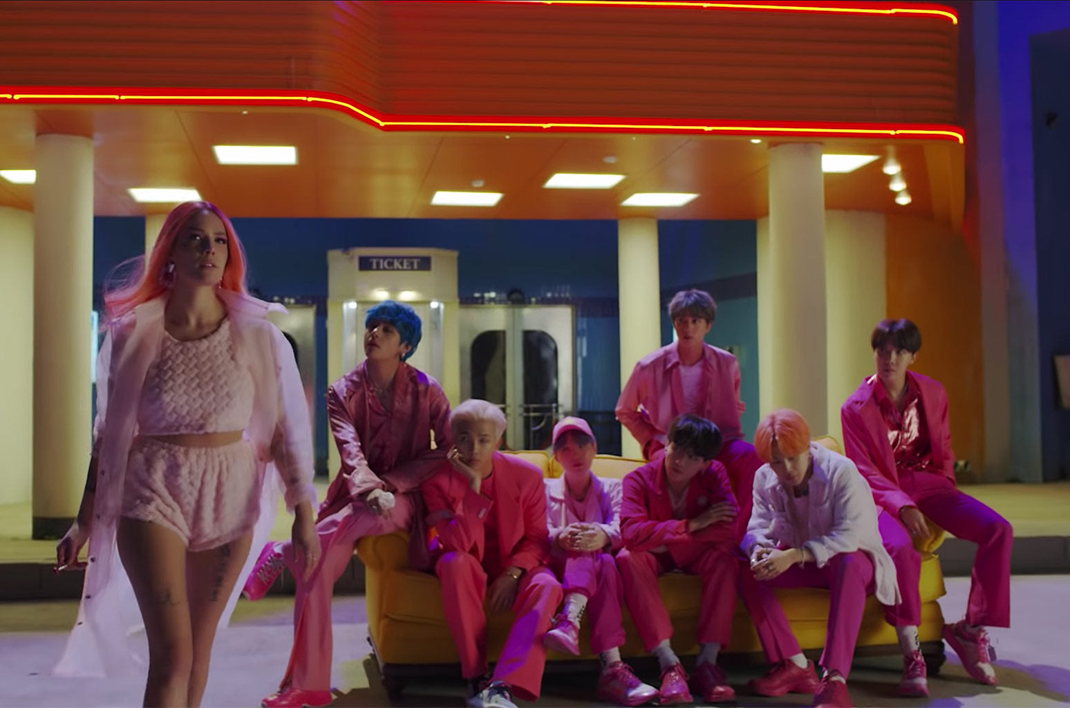 How BTS collaborated with Halsey and What they want to do in NYC!