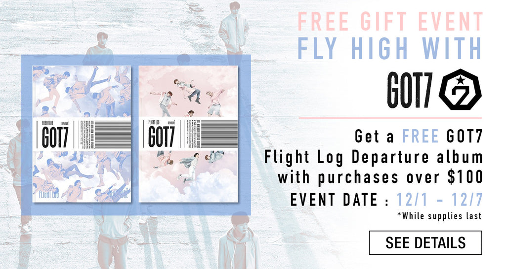 [Free Gift Event] GOT7 Flight Log: Departure Mini-Album!