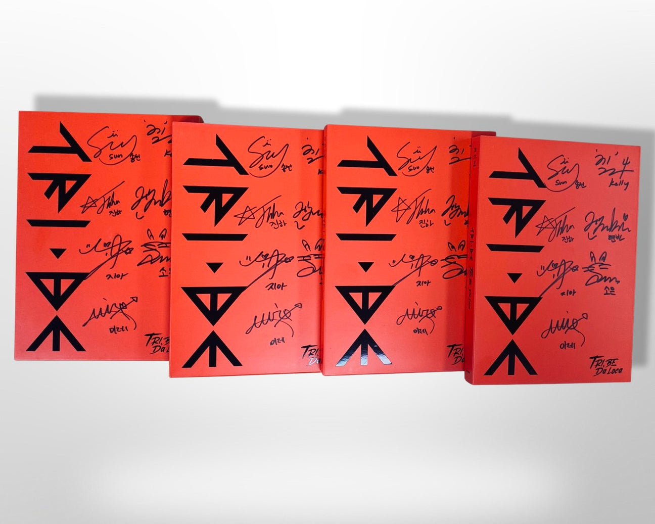 4 Random Customers will Receive FREE Autographed TRI.BE CD!
