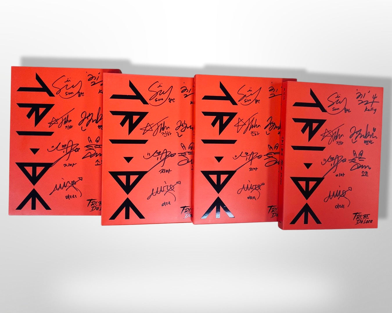 4 Random Customers will Receive FREE Autographed TRI.BE CD!