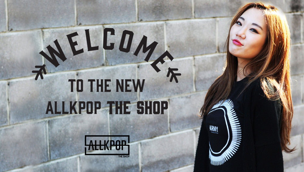 Welcome to the NEW allkpop THE SHOP!