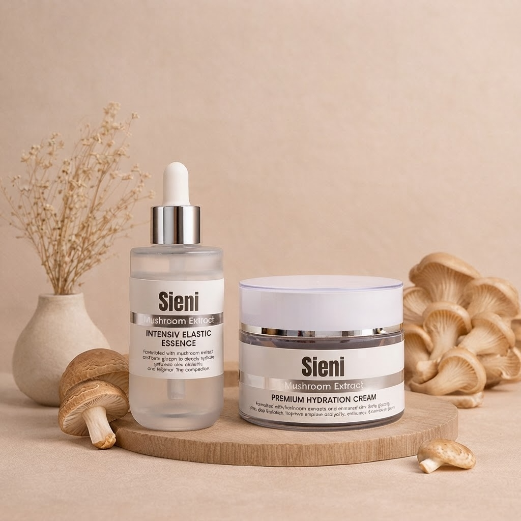 Sieni Mushroom Beta-Glucan Essence & Cream Set