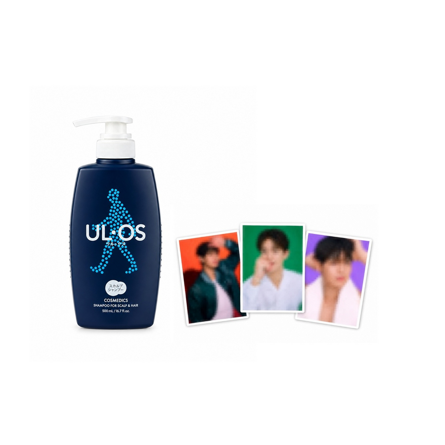 ULOS Scalp Shampoo 500ml + SHINee MINHO Photocard 3ea