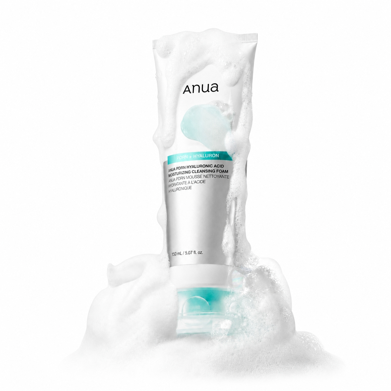 Anua PDRN Hyaluronic Acid Moisturizing Cleansing Foam 150ml