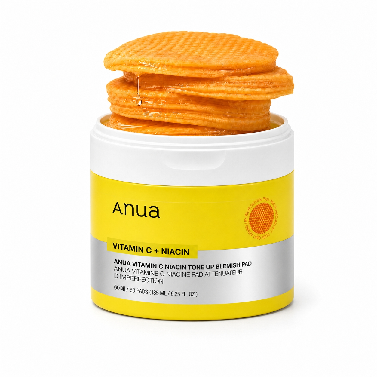 ANUA Vitamin C Niacin Tone Up Blemish Pad 60 Pads