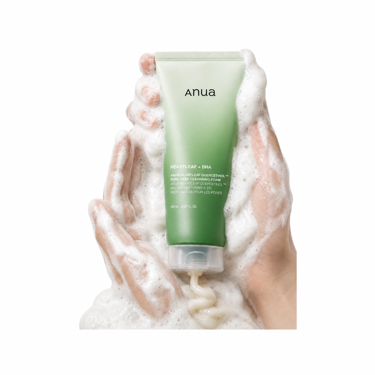 ANUA Heartleaf Quercetinol Pore Deep Cleansing Foam 150ml