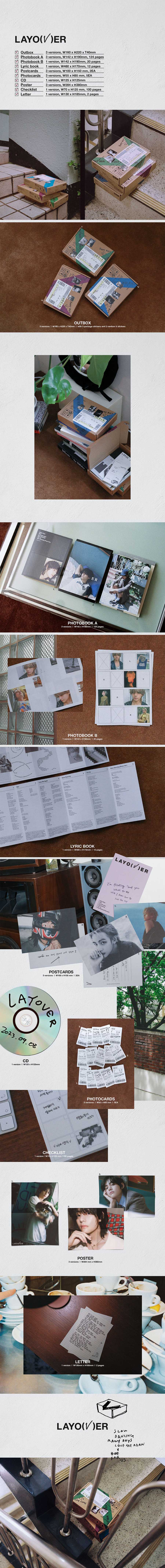 Genie Music V BTS - Layover [Weverse Albums ver Genie Music V BTS - Layover [Weverse Albums ver