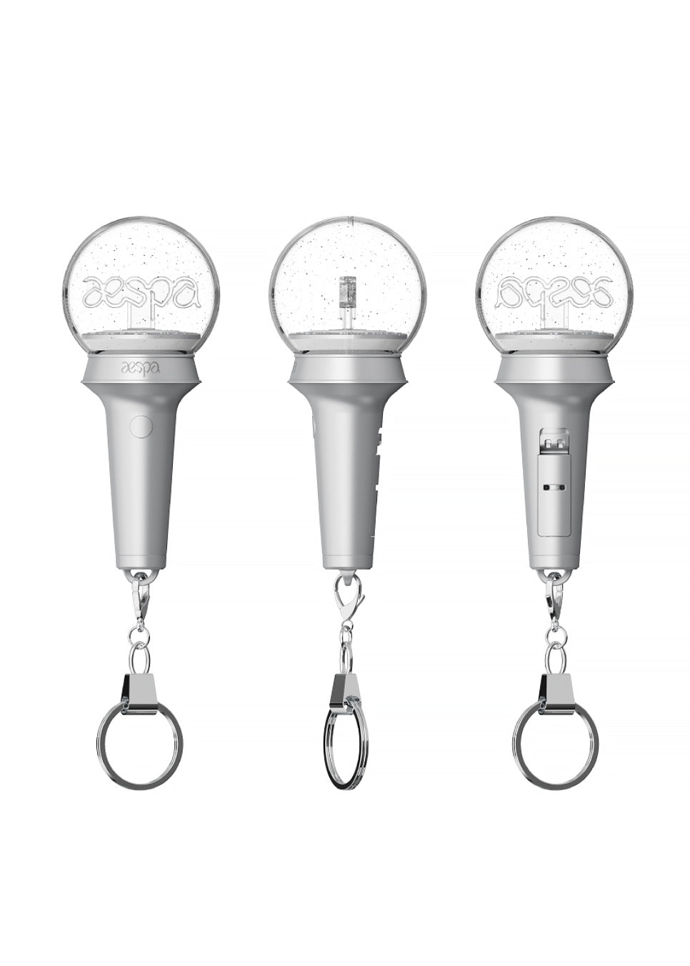 aespa OFFICIAL MINI FANLIGHT KEY RING