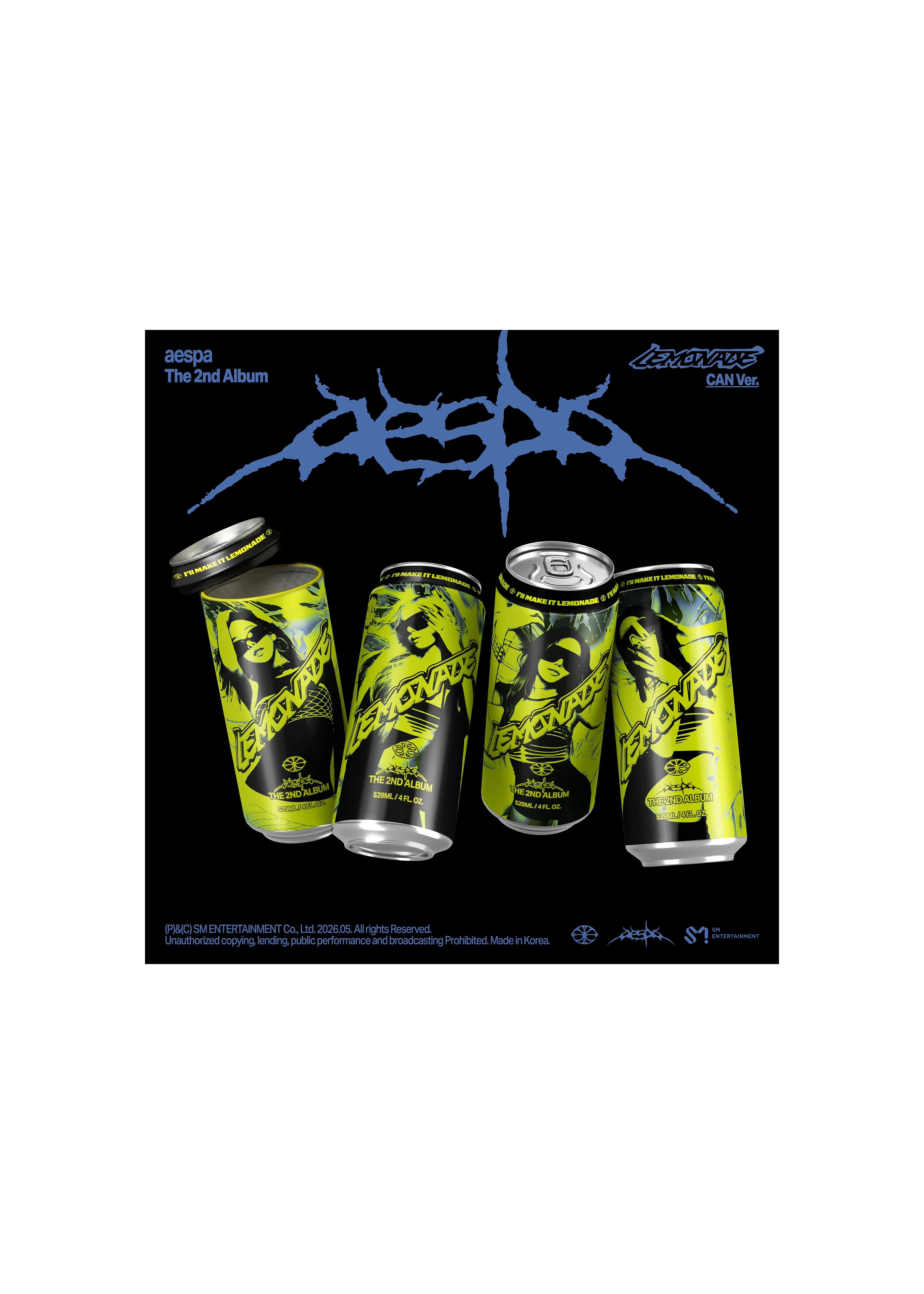 aespa The 2nd Album 'LEMONADE' (CAN Ver.)