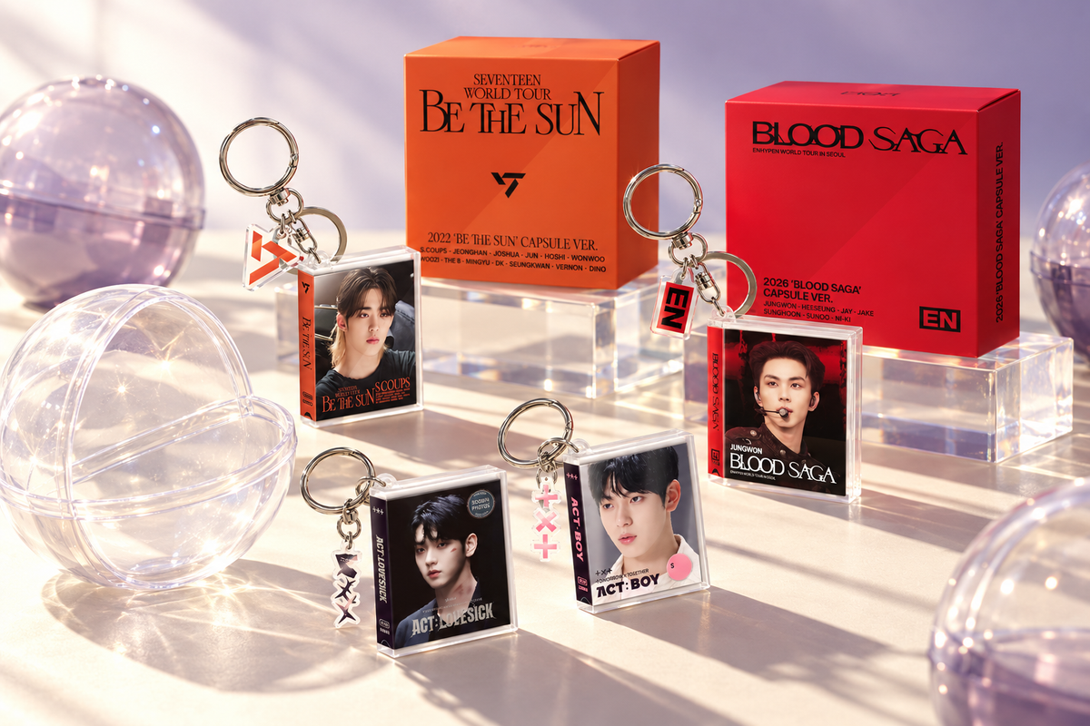 Digital Code Capsule editions in a gacha-inspired festival scene