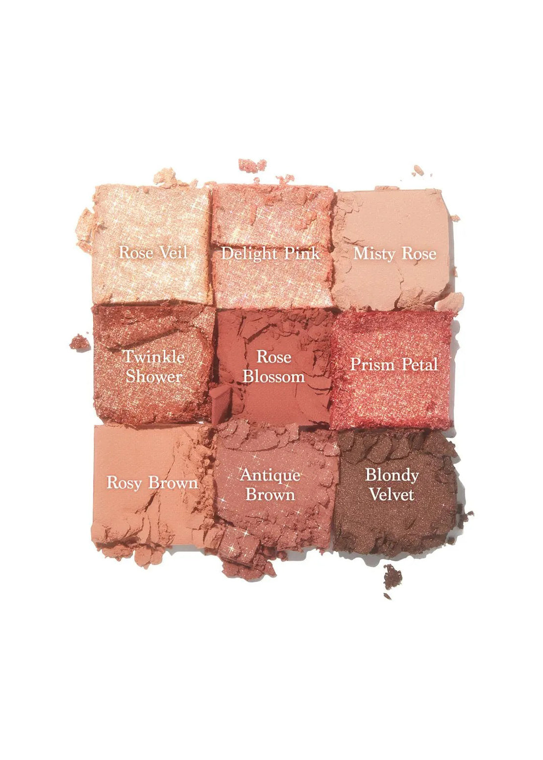 dasique Eyeshadow Palette 8g - 02 Rose Petal