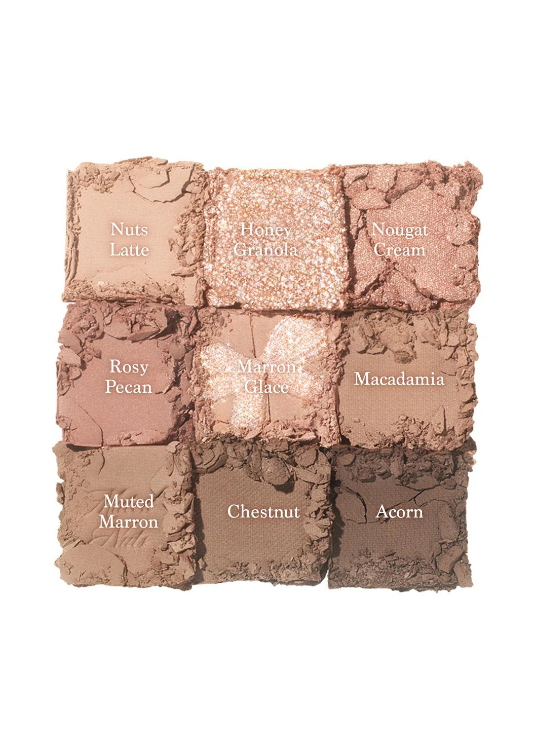 dasique Eyeshadow Palette 8g - 24 Muted Nuts