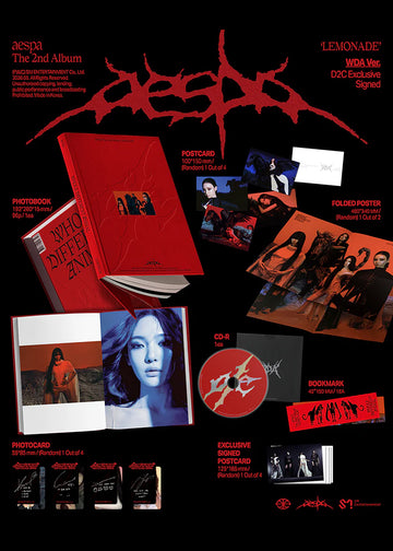 aespa THE 2ND ALBUM [LEMONADE] WDA VER.