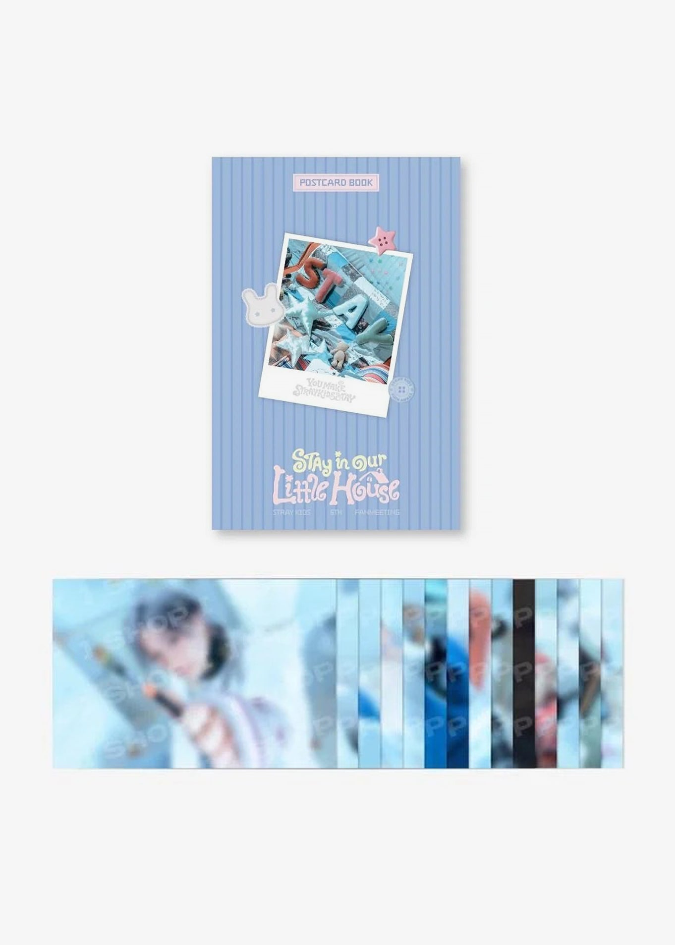 STRAY KIDS 6TH FANMEETING [STAY in Our Little House] MD | POSTCARD BOOK