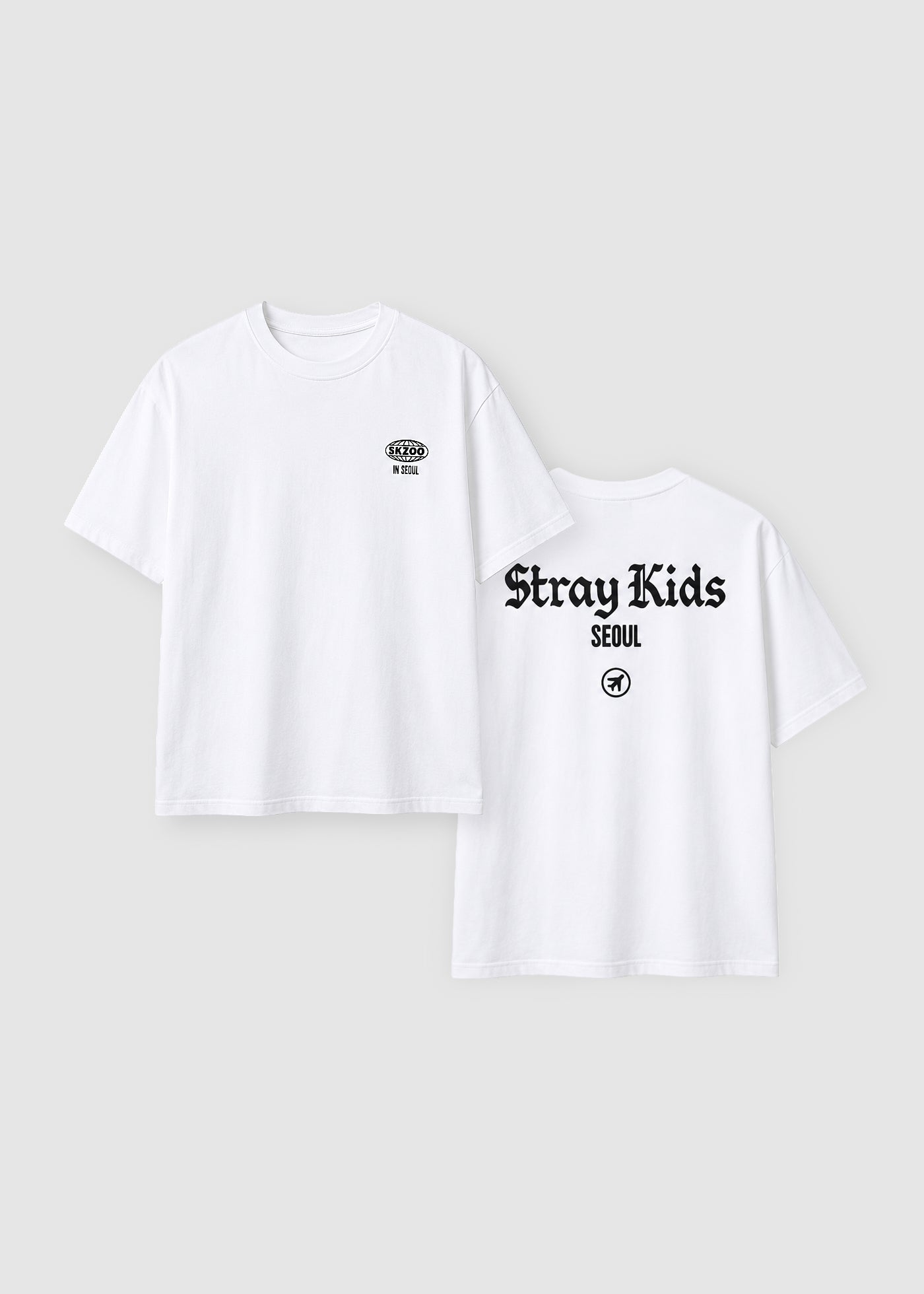 STRAY KIDS SKZOO Everywhere All Around The World in SEOUL [T-SHIRT SEOUL Ver.]