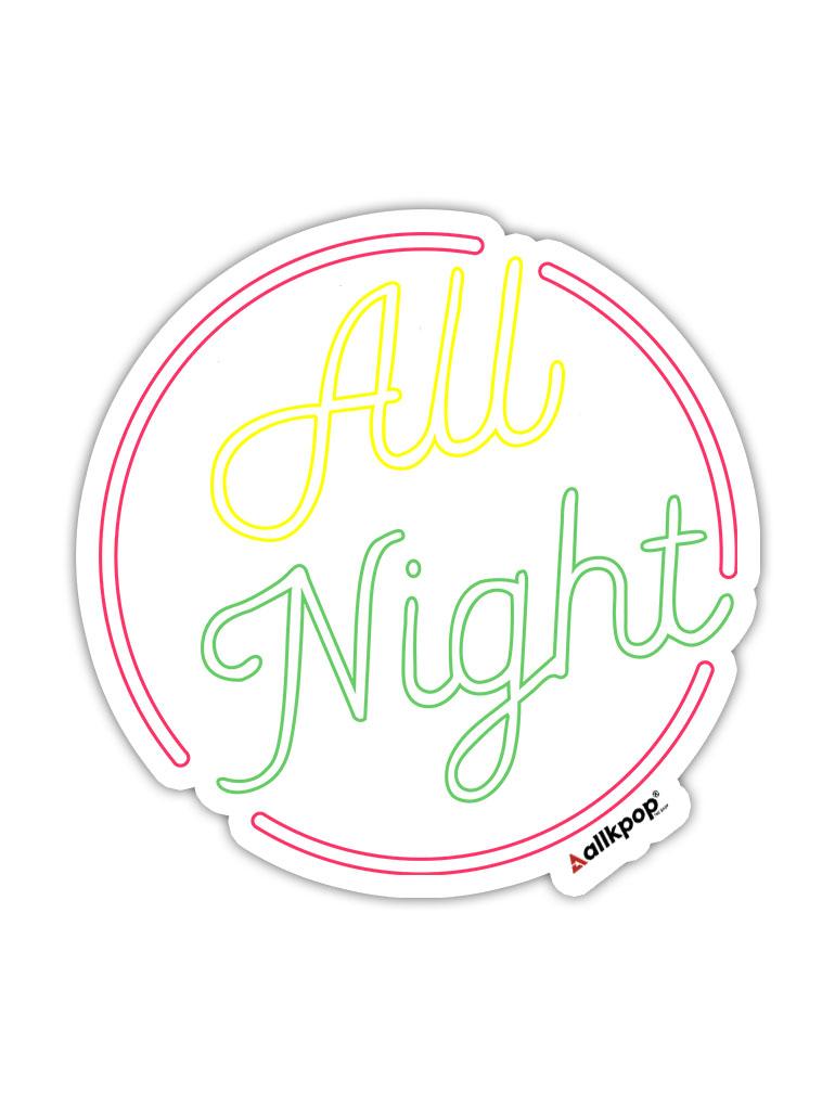 All Night Sticker Stickers AKP 
