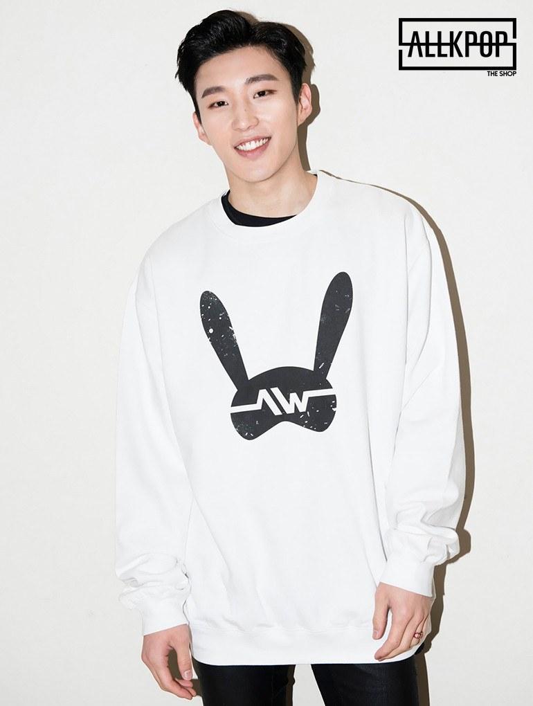 B.A.P AWAKE Crew Crews AKP Unisex White Small