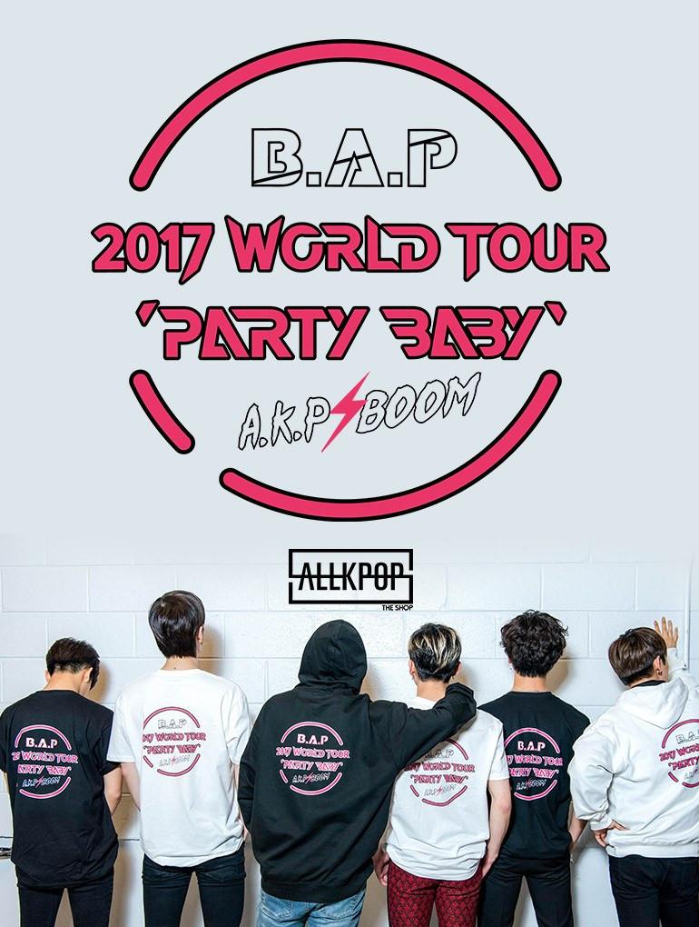 B.A.P Party Baby 2017 Hoodie Hoodies AKP 