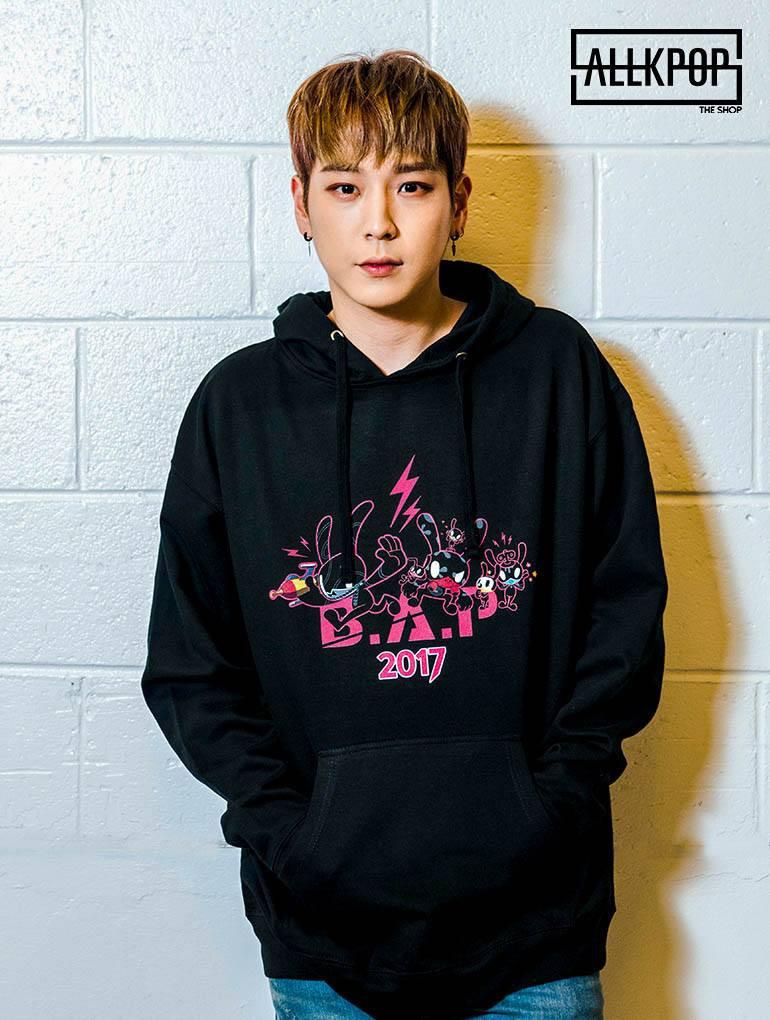 B.A.P Party Baby 2017 Hoodie Hoodies AKP Unisex Black Medium