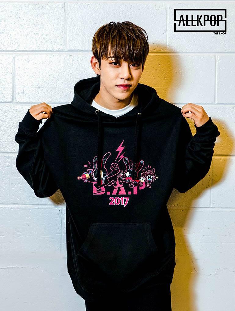 B.A.P Party Baby 2017 Hoodie Hoodies AKP Unisex Black XX-Large