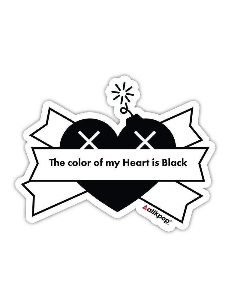 Black Heart Sticker Stickers AKP 