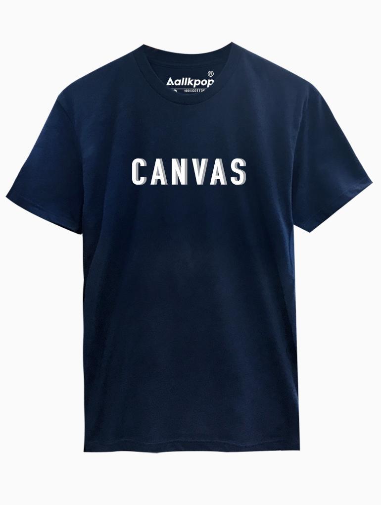 Canvas Tee Tees AKP Male Navy Small