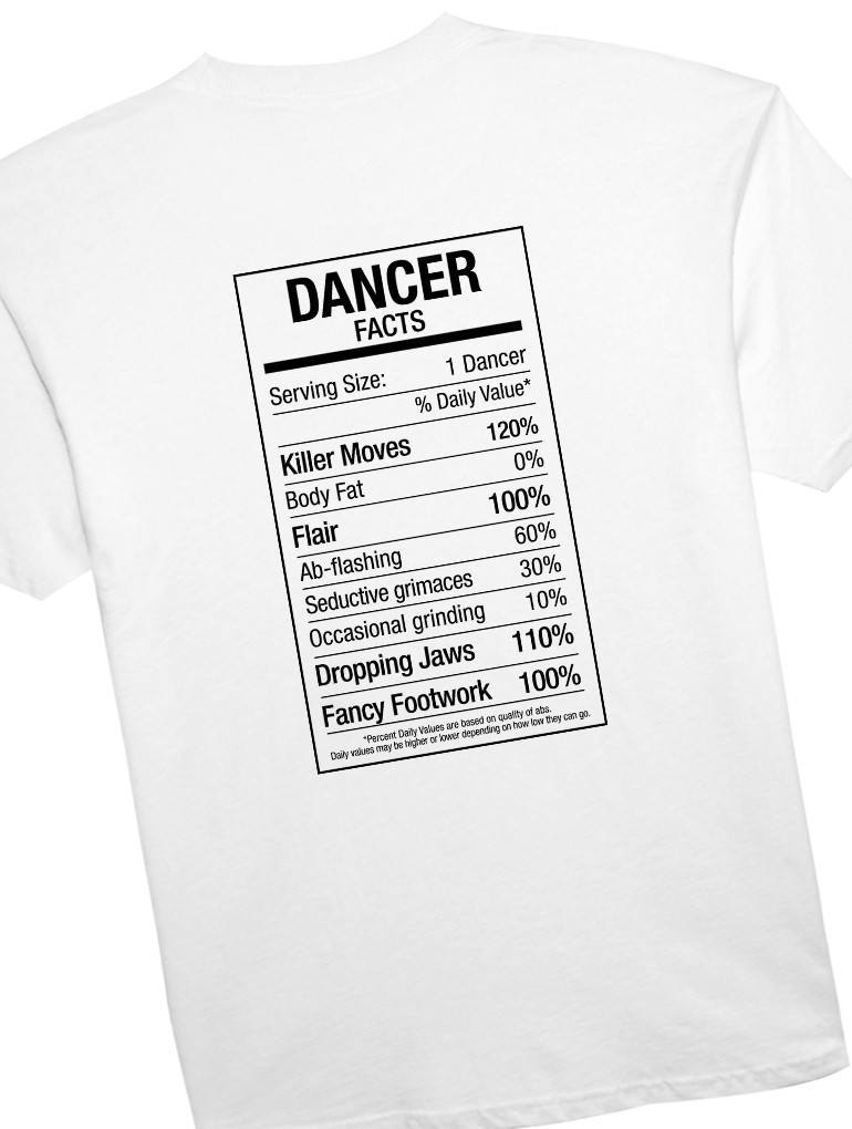 Dancer Fact Tee Tees AKP 