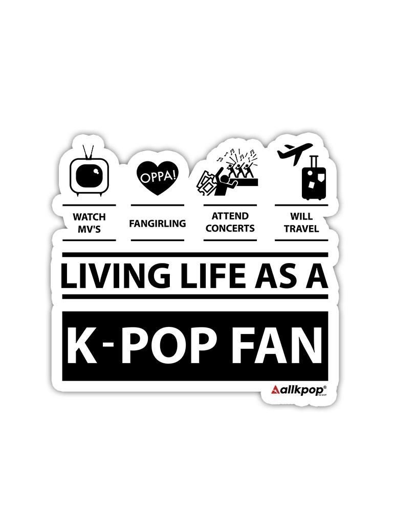 Fan Life Sticker – allkpop THE SHOP