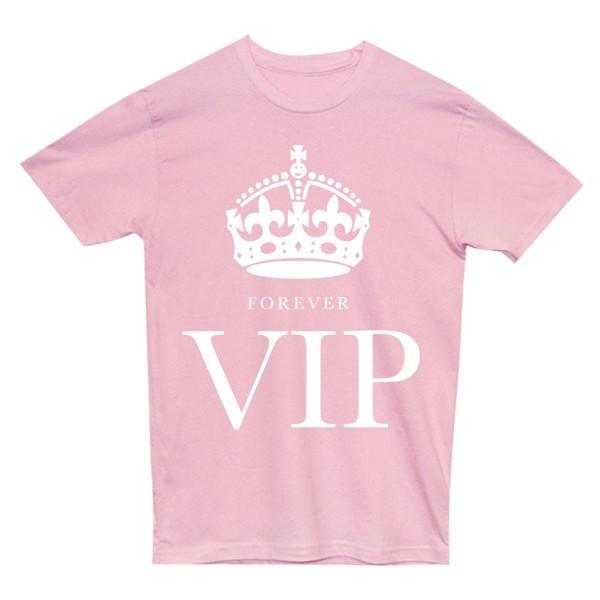 FOREVER VIP Tee Tees AKP Male Pink Small
