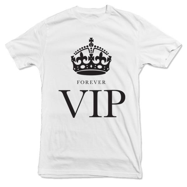 FOREVER VIP Tee Tees AKP Male White Small