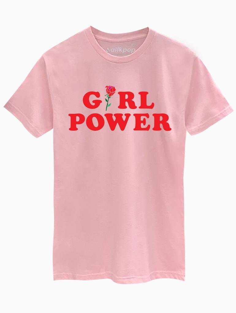 Girl Power Tee Tees AKP Male Pink Small
