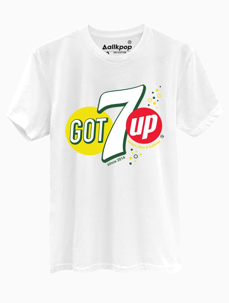 GOT7up Tee Tees AKP Male White Small