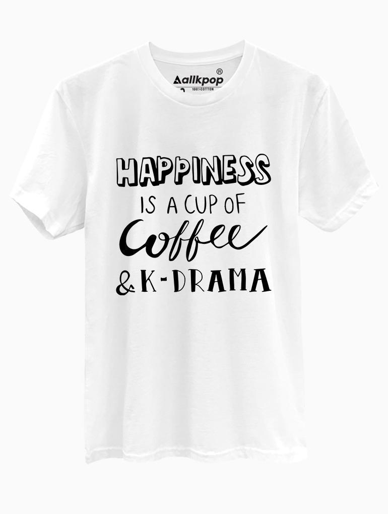 K Happiness Tee Tees AKP Male White Small